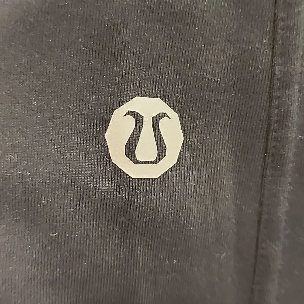 Lululemon black mens drawstring 4-pocket minimalist workout jogging pants sz L